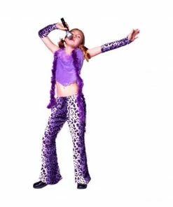 Brands On Sale Child Leopard Rock Star Girl Costume