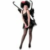 Top Trims Adult Black Gothic Costume Wings