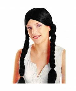 Fun Plus Wigs Adult Brown Pig Tail Wig