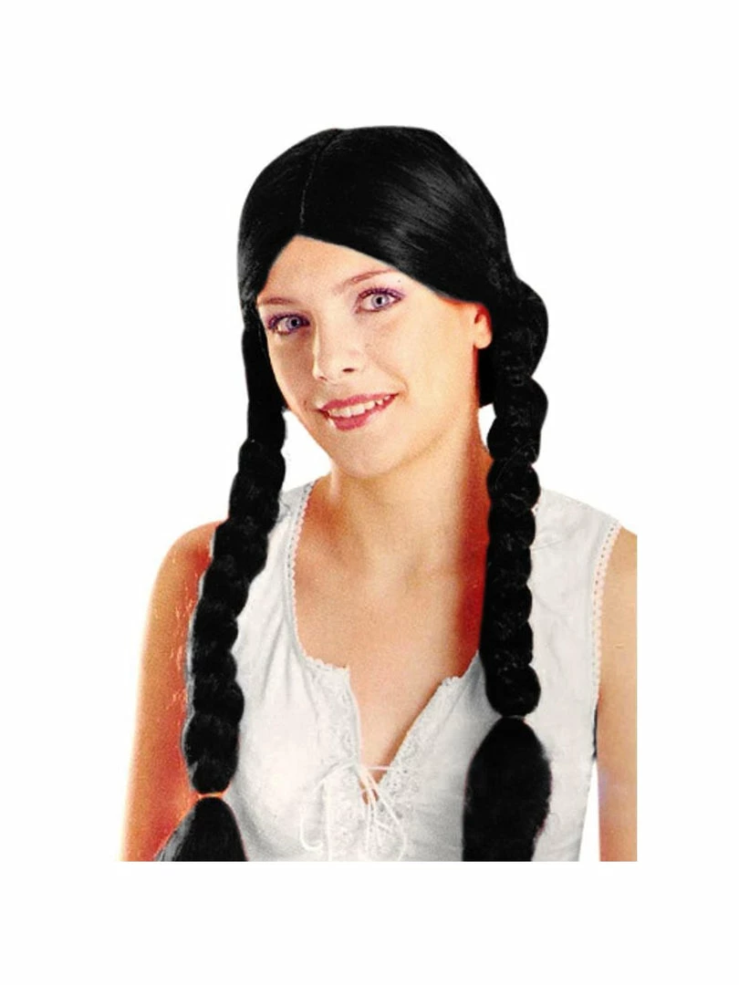 Fun Plus Wigs Adult Brown Pig Tail Wig 3 Fun Plus Wigs Adult Brown Pig Tail Wig