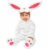 Fun Plus Baby Costumes Infant Plush White Rabbit Costume