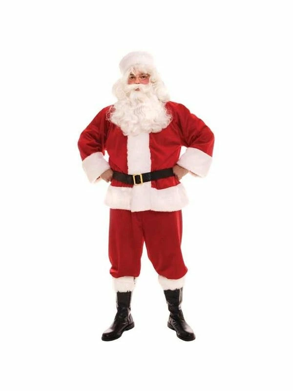 Underwraps Adult Traditional Santa Claus Costume 3 Underwraps Adult Traditional Santa Claus Costume