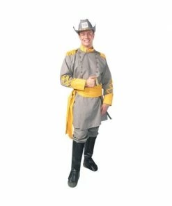 Alexander Costumes Adult Confederate Officer Costume Adult Costumes