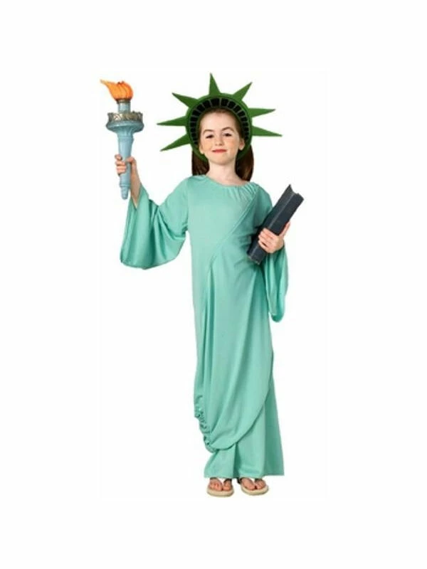 Rubies Kids Costumes Child's Statue Of Liberty Costume 3 Rubies Kids Costumes Child's Statue Of Liberty Costume