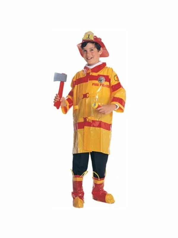 Rubies Child's Cheap Firefighter Costume Kids Costumes 3 Rubies Child's Cheap Firefighter Costume Kids Costumes
