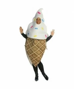 Exclusive Adult Costumes Adult Ice Cream Cone Cone Costume