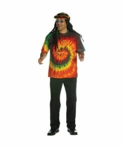 Brands On Sale Adult Costumes Adult Tie Dye T-Shirt