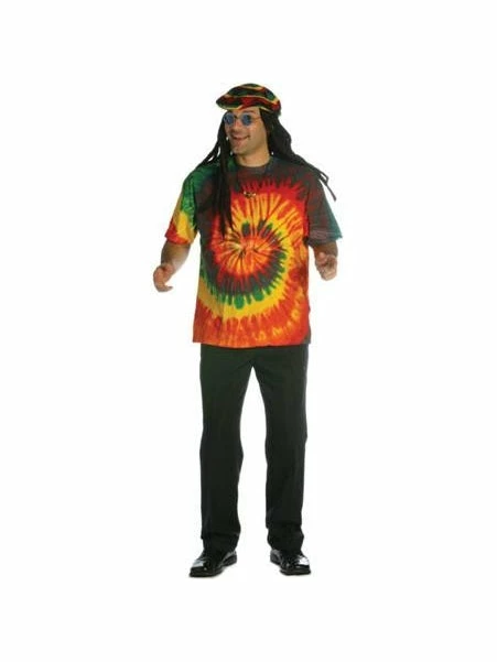 Brands On Sale Adult Costumes Adult Tie Dye T-Shirt 3 Brands On Sale Adult Costumes Adult Tie Dye T-Shirt