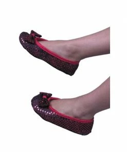 Charades Adult Red Dorothy Costume Shoes