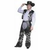 Charades Hats Adult Black Costume Cowboy Hat
