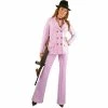 Charades Adult Double Breasted Gangster Moll Suit Costume
