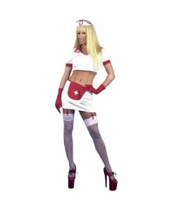 Charades Adult Sexy 2 PC Nurse Feelfine Costume