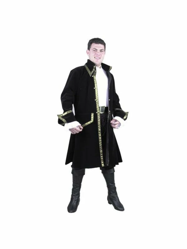 Charades Adult Leather Pirate Captain Costume Adult Costumes 3 Charades Adult Leather Pirate Captain Costume Adult Costumes