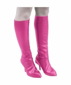 Charades Adult Leatherette Knee High Boot Covers