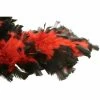 Charades Accessory Kits Red/Black Chandelle Feather Boa