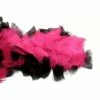 Charades Pink/Black Chandelle Feather Boa