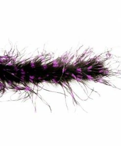 Charades Black/Purple Ostrich Feather Boa