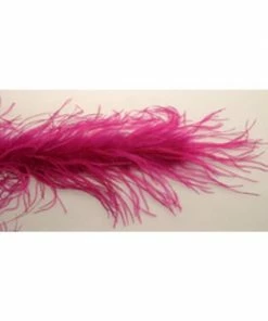 Charades Plum Ostrich Feather Boa