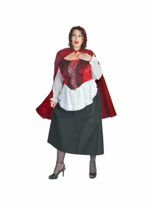Disguise Adult Plus Size Red Riding Hood Costume 3 Disguise Adult Plus Size Red Riding Hood Costume