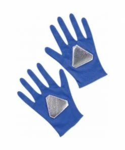Disguise Child's Blue Ranger Gloves