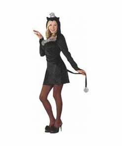Disguise Adult Costumes Adult Black Cat Dress Costume