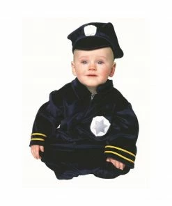RG Costumes Newborn Baby Police Cop Costume