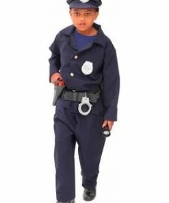 Brands On Sale Child Deluxe Policeman Costume Kids Costumes