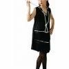 Brands On Sale Child DLX Black Flapper Dress Costume