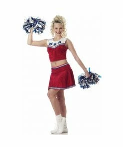 California Costume Co. Adult Sleeveless Cheerleader Costume