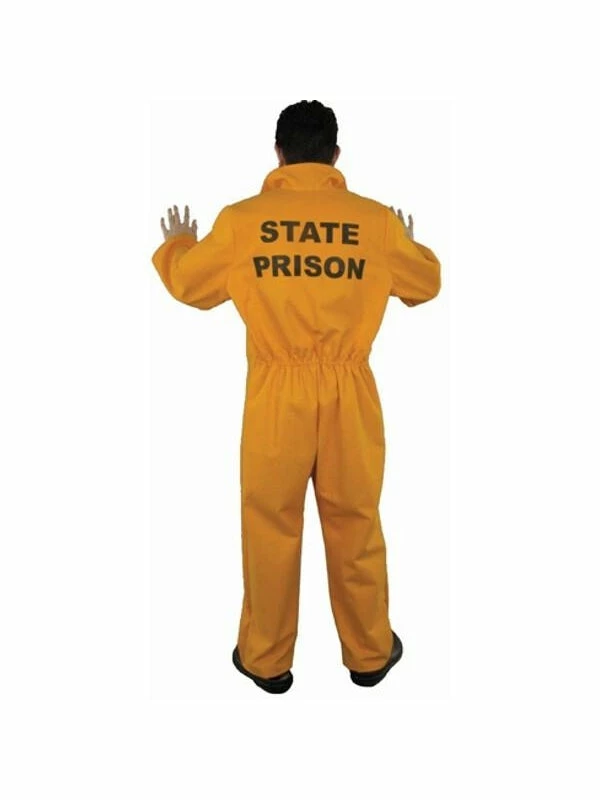 Charades Adult Costumes Adult Convict Costume 3 Charades Adult Costumes Adult Convict Costume