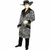 Charades Adult Costumes Adult Long Zebra Pimp Suit Costume