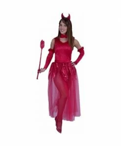 Charades Adult Costumes Adult Sheer Devil Costume