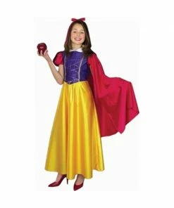 Charades Child's Snow White Costume W/Cape