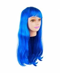 Exclusive Wigs Blue Long Hair Wig
