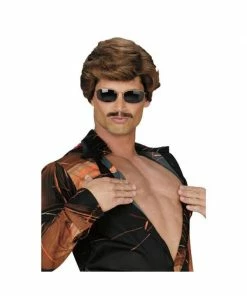Fun World Adult Brown Leading Man Wig