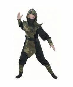 Fun World Childs Camouflage Ninja Costume Kids Costumes