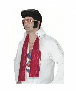 Fun World Accessory Kits Adult Elvis Presley Sunglasses W/ Sideburns