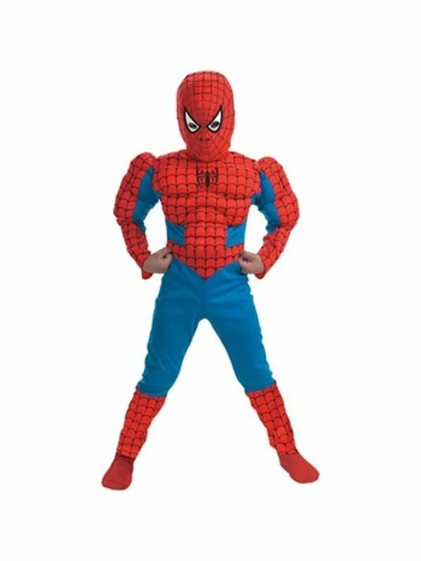Disguise Child's Deluxe Spider-Man Costume Kids Costumes 3 Disguise Child's Deluxe Spider-Man Costume Kids Costumes