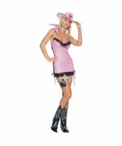 Leg Avenue Sexy Pink Cowgirl Costume