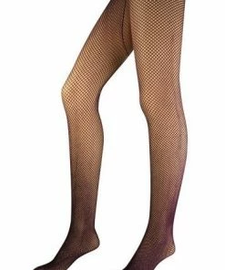 Brands On Sale Accessory Kits Burgundy Fishnet Pantyhose