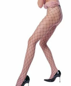 Music Legs Black Fence Net Pantyhose