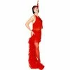 Underwraps Adult Red Sexy Flapper Costume