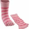 Brands On Sale Accessory Kits Two Tone Pink Toe Socks 1 Brands On Sale Accessory Kits Two Tone Pink Toe Socks