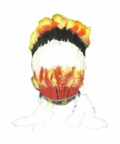J Hat Hats Indian Chief Feather Headdress
