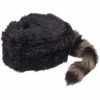 J Hat Child Coonskin Hat With Real Tail Hats