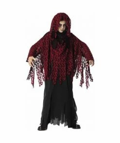 California Costume Co. Child's Burgundy Graveyard Ghoul Costume