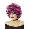 California Costume Co. Wigs Adult Pink & Black Sexy Shag Wig
