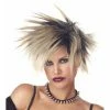 California Costume Co. Women's Black & Blonde Spiked Wig