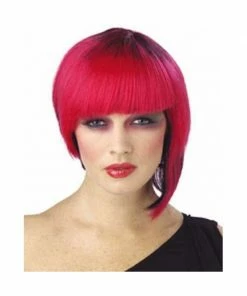 California Costume Co. Wigs Women's Fuchsia Neo Punk Wig