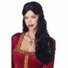 California Costume Co. Women's Black Renaissance Wig